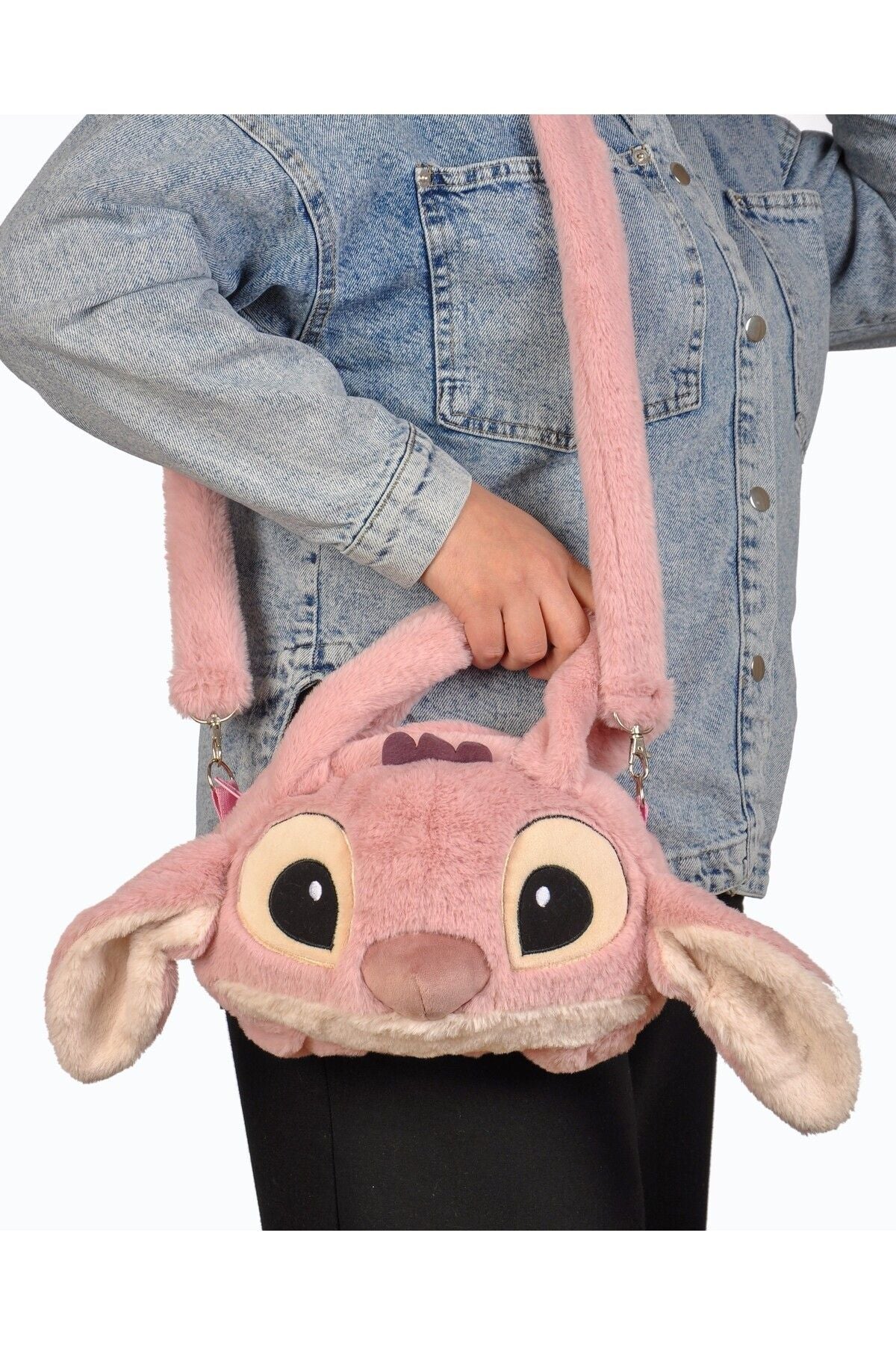 Stitch Peluş Çanta | 27 Cm Omuz Çantası | Genç Kızlar Için Trend Aksesuar