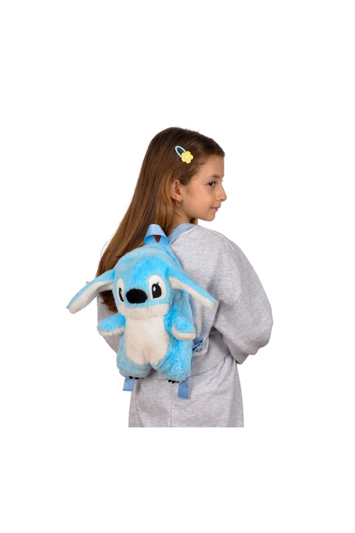 Sevimli Stitch Peluş Sırt Çantası