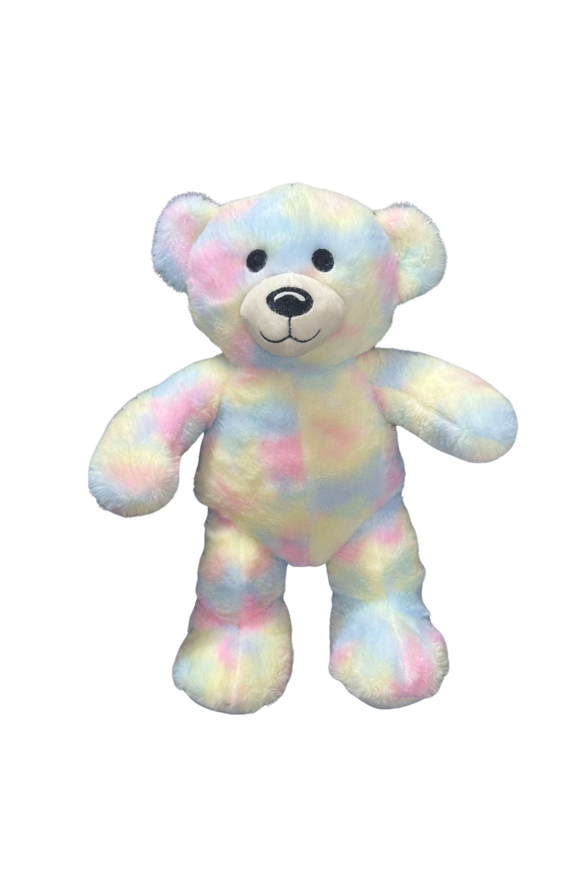Gökkuşağı Peluş Ayıcık 45 cm - Yumuşacık ve Sevimli!