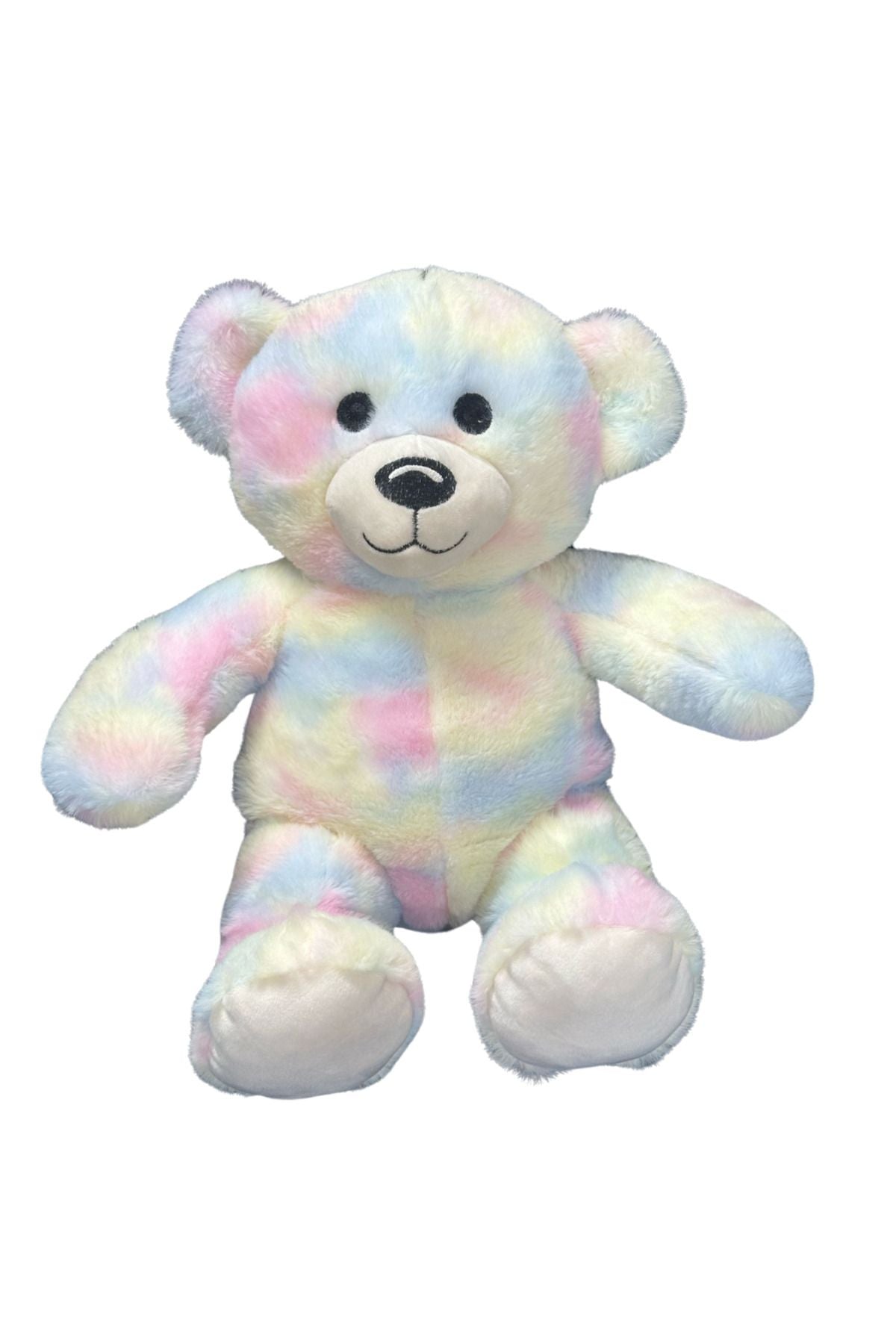 Gökkuşağı Peluş Ayıcık 45 cm - Yumuşacık ve Sevimli!