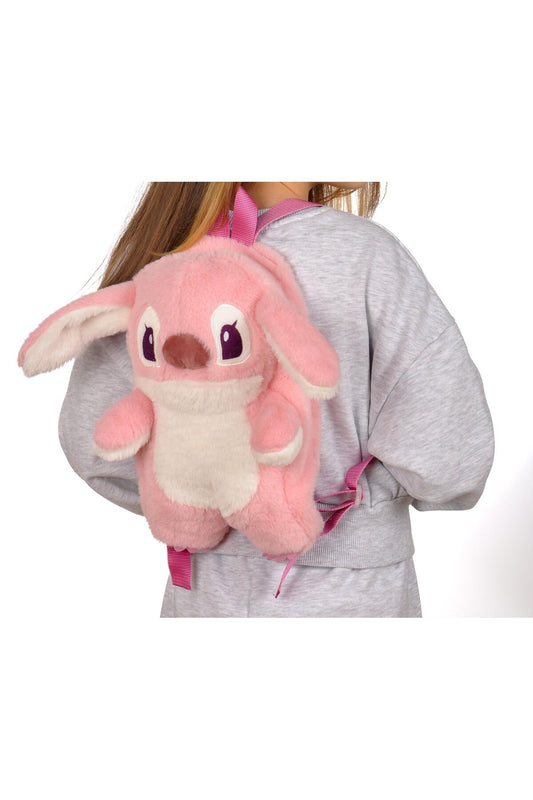 Sevimli Stitch Peluş Sırt Çantası