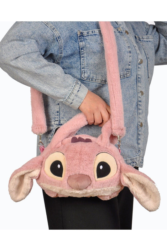 Stitch Peluş Çanta | 27 Cm Omuz Çantası | Genç Kızlar Için Trend Aksesuar