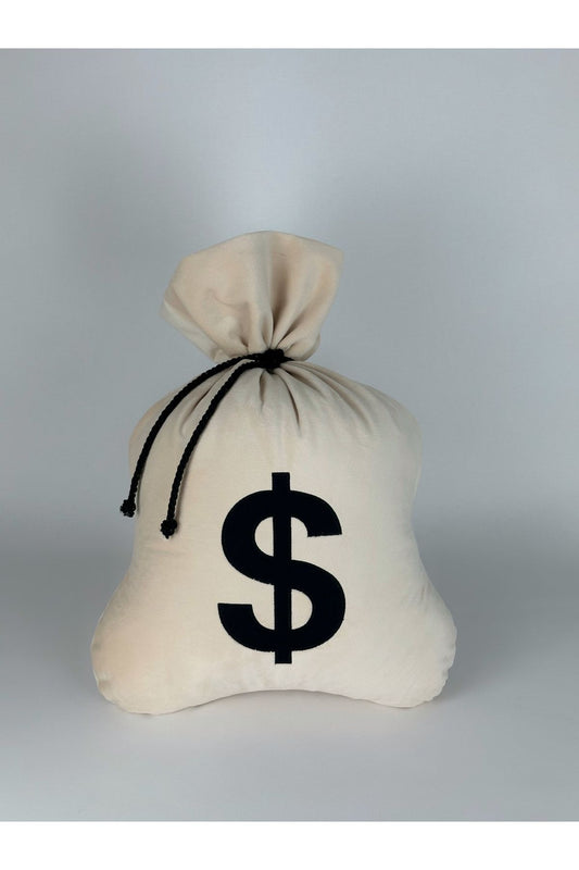 Dolar işaretli yastık 50x40 cm ölçülerinde